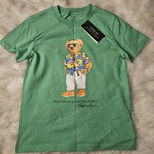 BOY'S POLO BY RALPH LAUREN BEAR COTTON JERSEY TEE